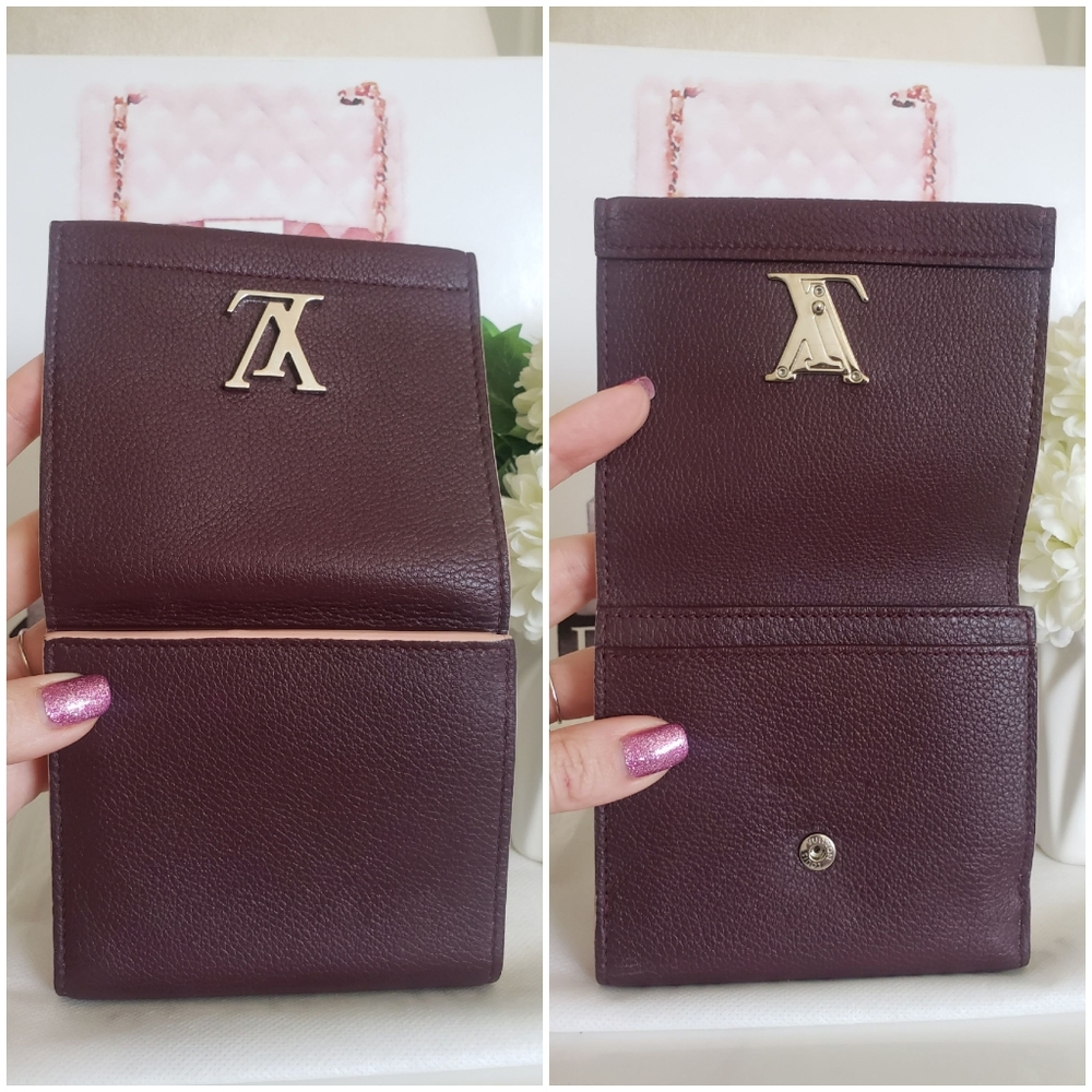 **SOLD** Authentic Pre-owned Louis Vuitton Lockme Compact Wallet - Picture 10 of 13